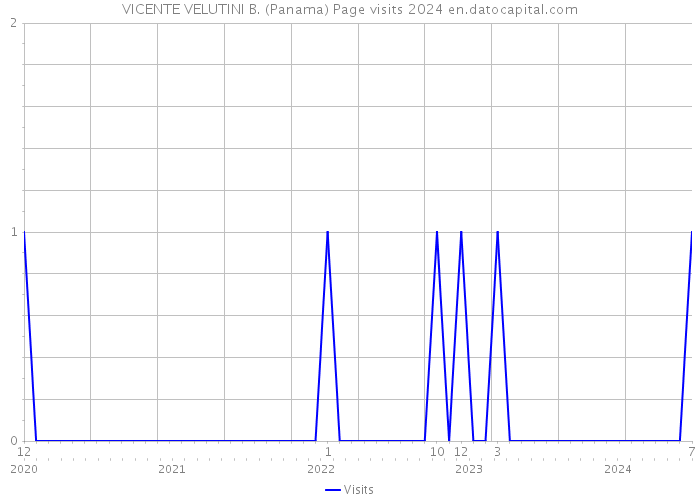 VICENTE VELUTINI B. (Panama) Page visits 2024 