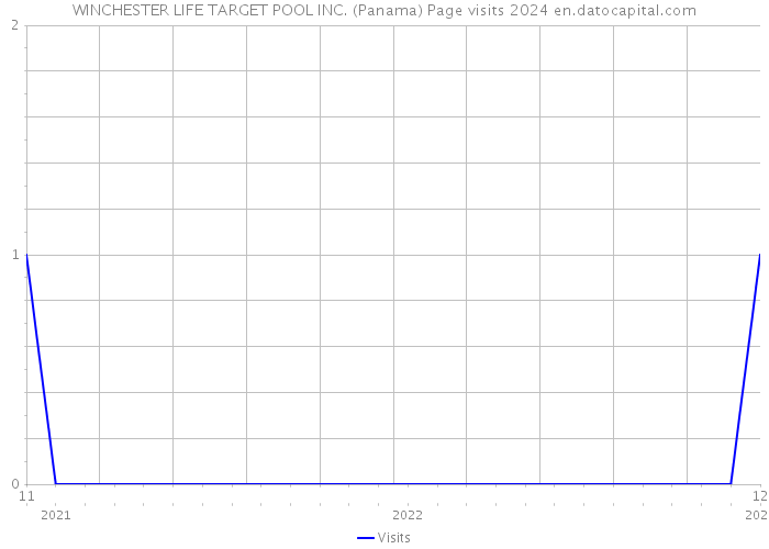 WINCHESTER LIFE TARGET POOL INC. (Panama) Page visits 2024 