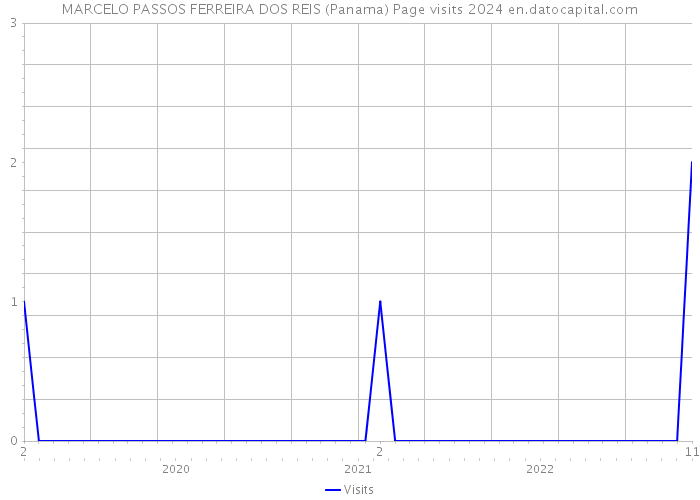 MARCELO PASSOS FERREIRA DOS REIS (Panama) Page visits 2024 