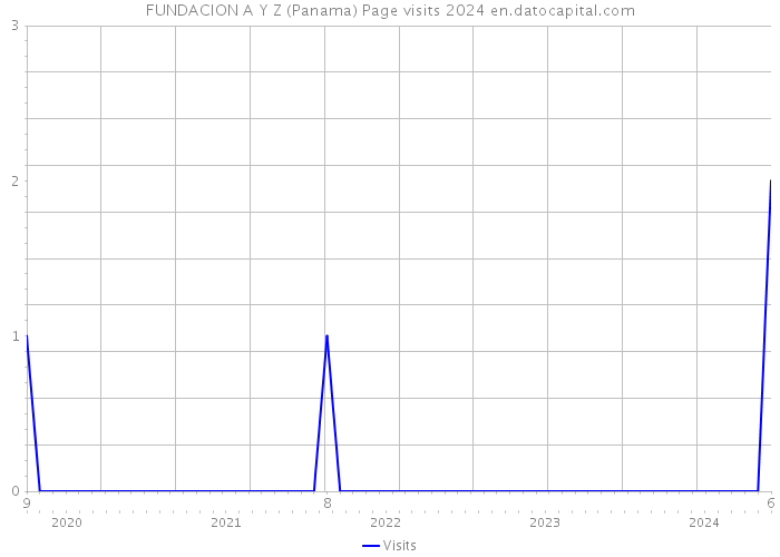 FUNDACION A Y Z (Panama) Page visits 2024 