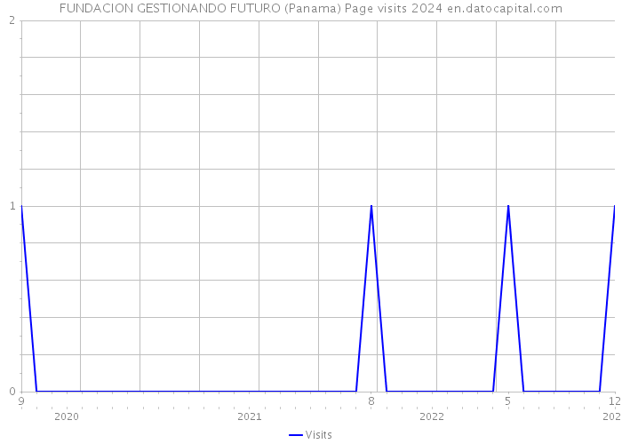 FUNDACION GESTIONANDO FUTURO (Panama) Page visits 2024 