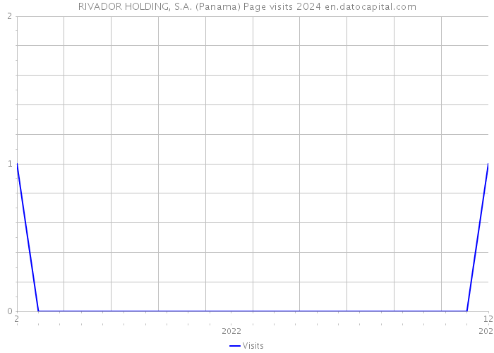 RIVADOR HOLDING, S.A. (Panama) Page visits 2024 