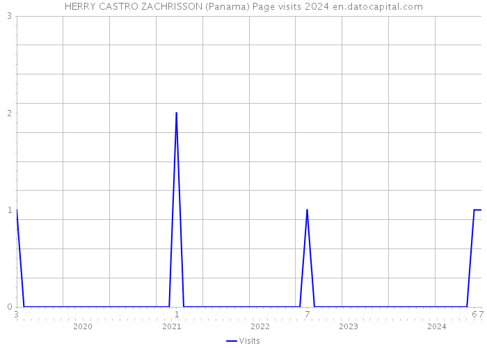 HERRY CASTRO ZACHRISSON (Panama) Page visits 2024 