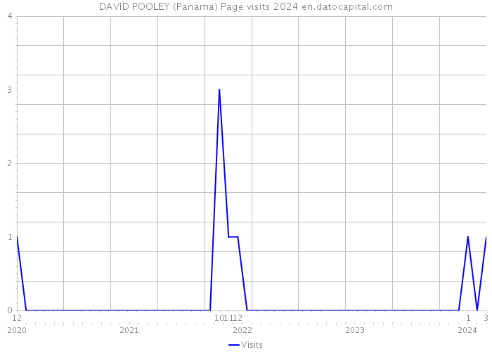 DAVID POOLEY (Panama) Page visits 2024 