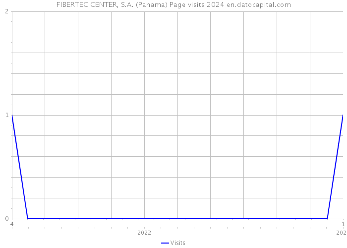 FIBERTEC CENTER, S.A. (Panama) Page visits 2024 