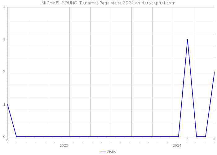 MICHAEL YOUNG (Panama) Page visits 2024 