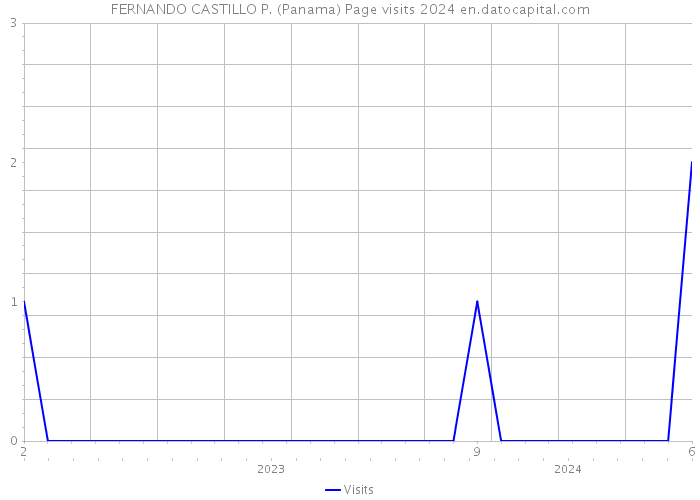 FERNANDO CASTILLO P. (Panama) Page visits 2024 