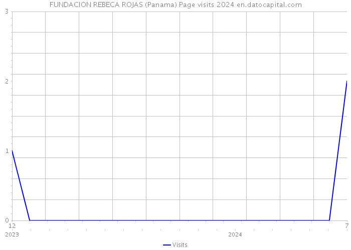 FUNDACION REBECA ROJAS (Panama) Page visits 2024 