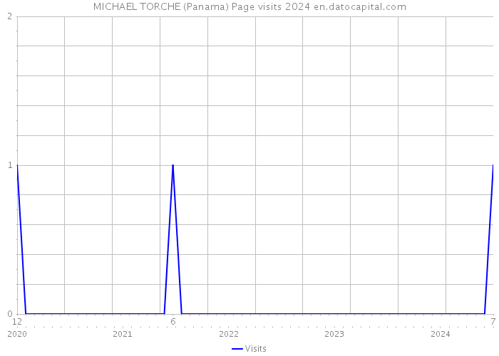 MICHAEL TORCHE (Panama) Page visits 2024 