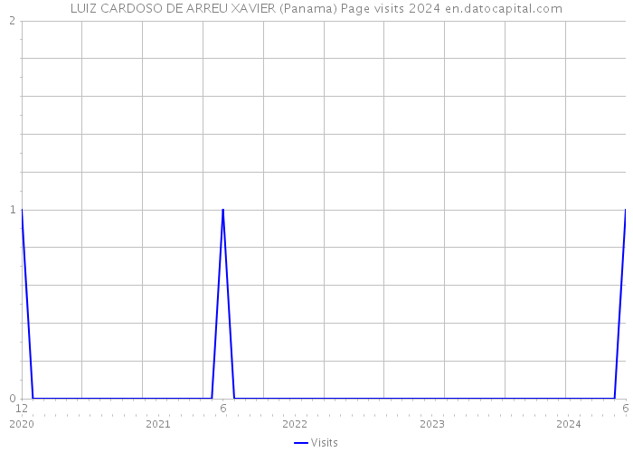 LUIZ CARDOSO DE ARREU XAVIER (Panama) Page visits 2024 