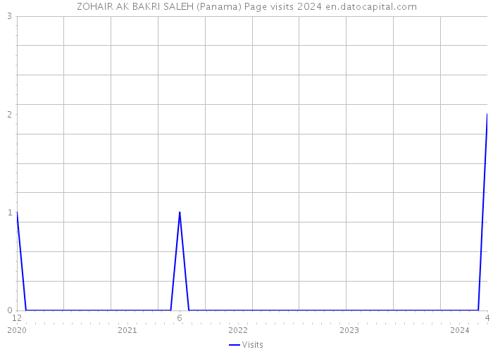 ZOHAIR AK BAKRI SALEH (Panama) Page visits 2024 