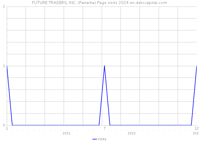 FUTURE TRADERS, INC. (Panama) Page visits 2024 