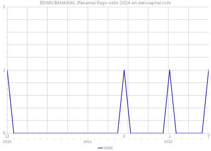 EDWIN BANASIAK (Panama) Page visits 2024 