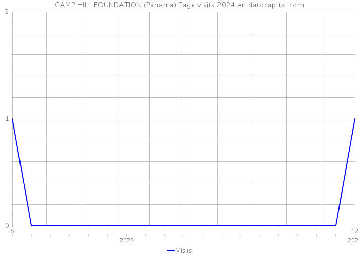 CAMP HILL FOUNDATION (Panama) Page visits 2024 