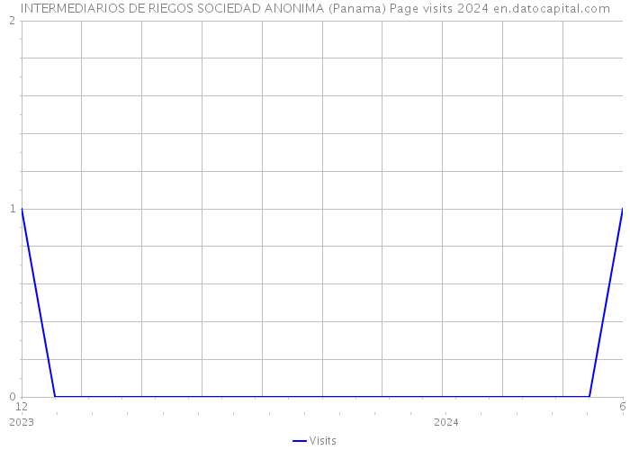 INTERMEDIARIOS DE RIEGOS SOCIEDAD ANONIMA (Panama) Page visits 2024 