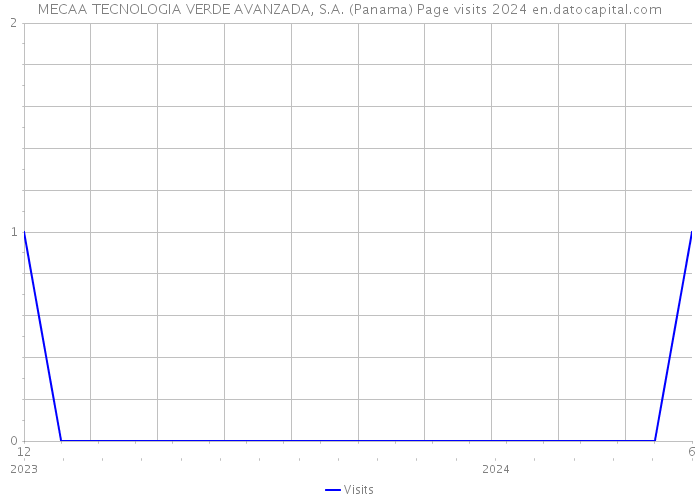 MECAA TECNOLOGIA VERDE AVANZADA, S.A. (Panama) Page visits 2024 