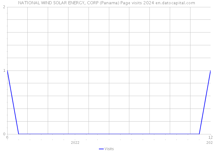 NATIONAL WIND SOLAR ENERGY, CORP (Panama) Page visits 2024 