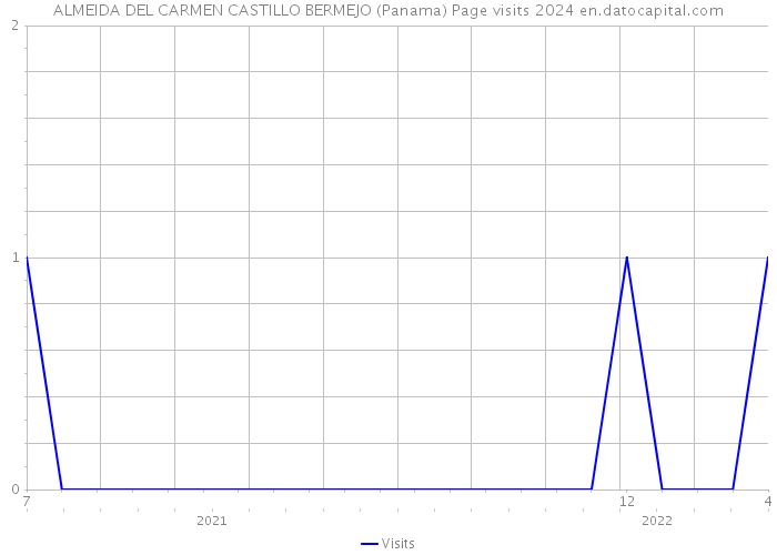 ALMEIDA DEL CARMEN CASTILLO BERMEJO (Panama) Page visits 2024 