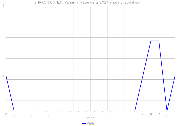 SHARON COHEN (Panama) Page visits 2024 