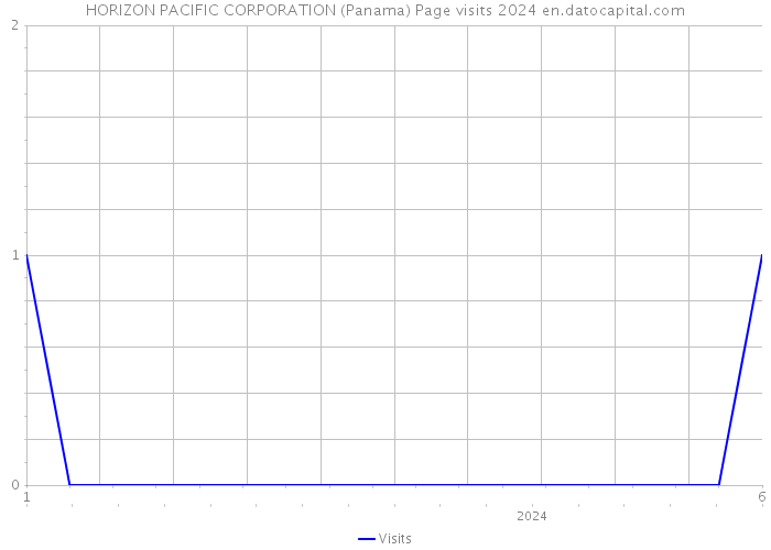 HORIZON PACIFIC CORPORATION (Panama) Page visits 2024 