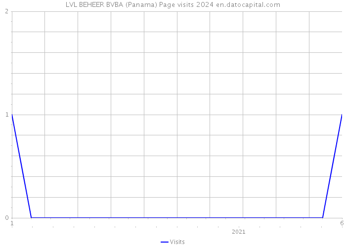 LVL BEHEER BVBA (Panama) Page visits 2024 