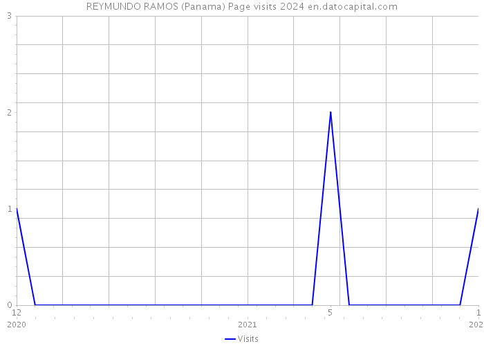 REYMUNDO RAMOS (Panama) Page visits 2024 