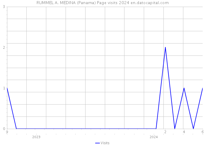 RUMMEL A. MEDINA (Panama) Page visits 2024 