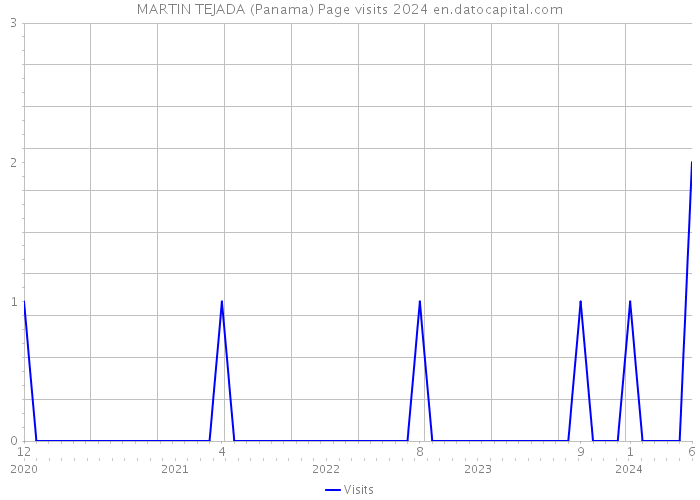 MARTIN TEJADA (Panama) Page visits 2024 