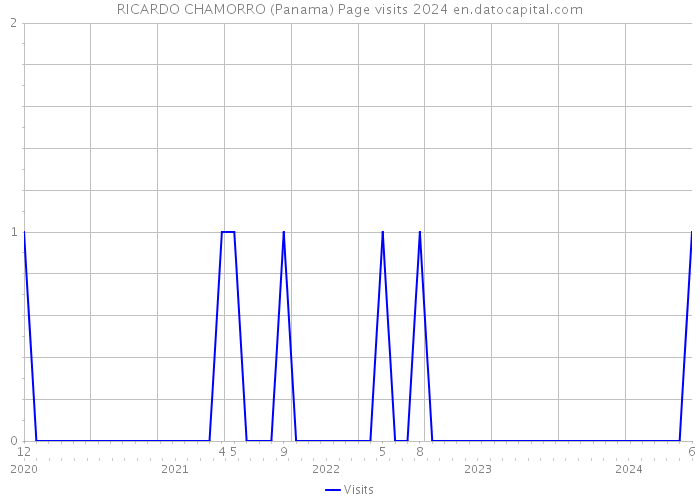 RICARDO CHAMORRO (Panama) Page visits 2024 
