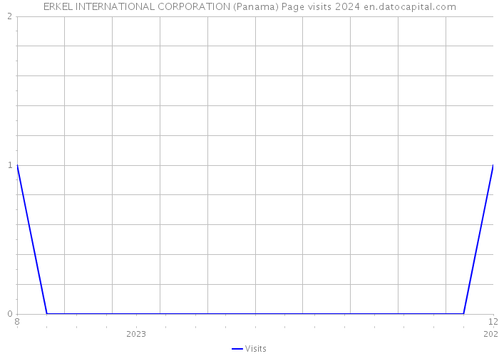 ERKEL INTERNATIONAL CORPORATION (Panama) Page visits 2024 