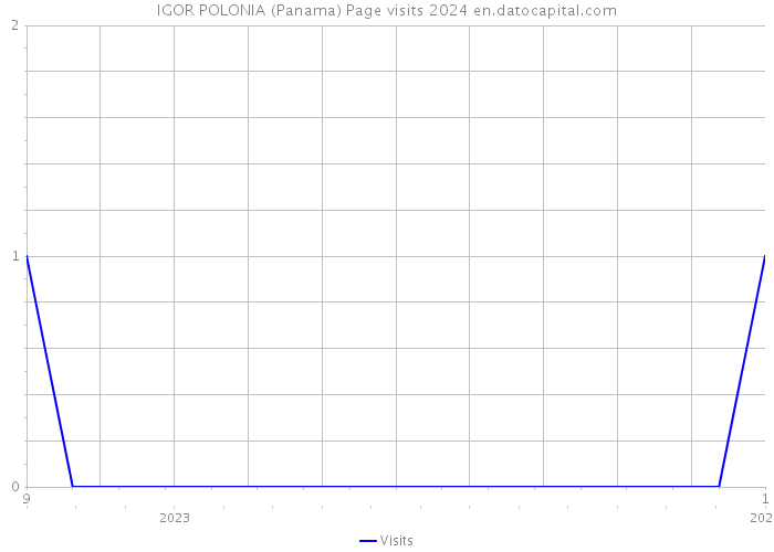 IGOR POLONIA (Panama) Page visits 2024 