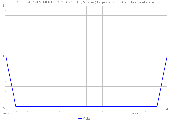 PROTECTA INVESTMENTS COMPANY S.A. (Panama) Page visits 2024 