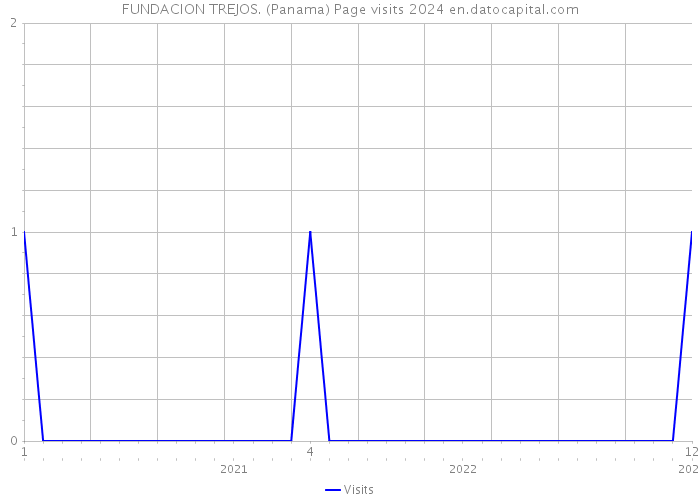 FUNDACION TREJOS. (Panama) Page visits 2024 