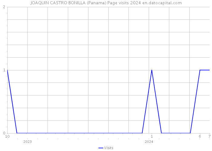 JOAQUIN CASTRO BONILLA (Panama) Page visits 2024 