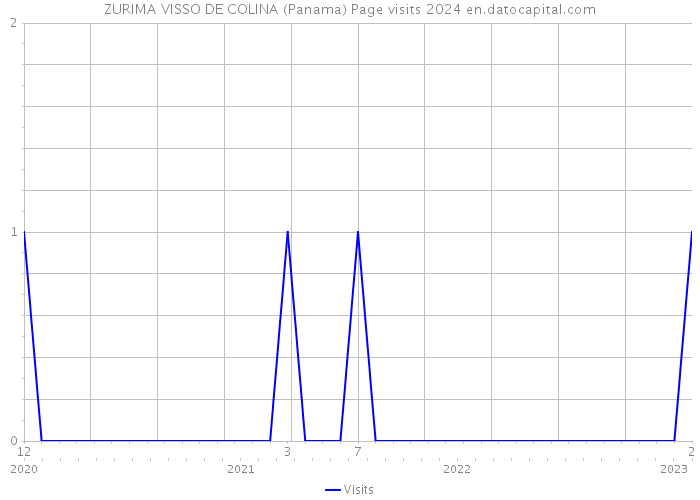 ZURIMA VISSO DE COLINA (Panama) Page visits 2024 