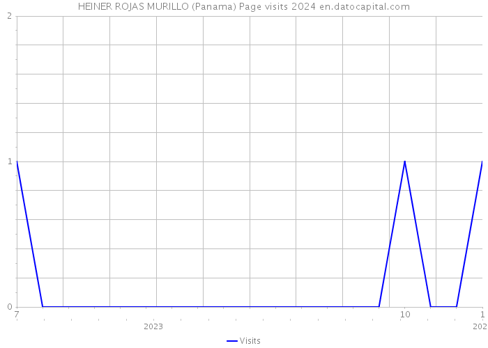 HEINER ROJAS MURILLO (Panama) Page visits 2024 