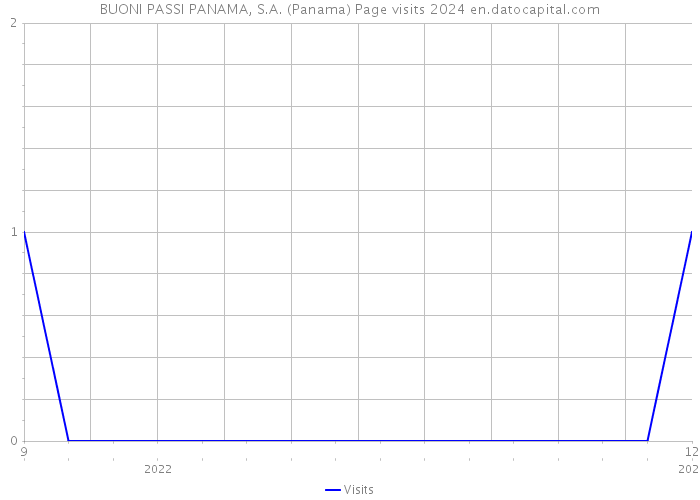 BUONI PASSI PANAMA, S.A. (Panama) Page visits 2024 