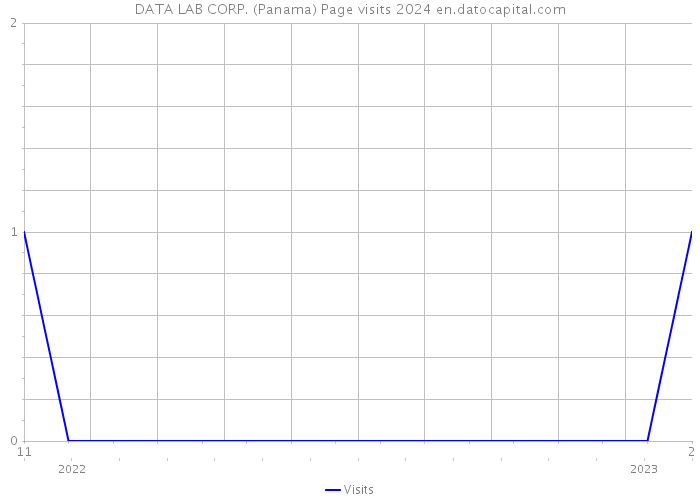 DATA LAB CORP. (Panama) Page visits 2024 