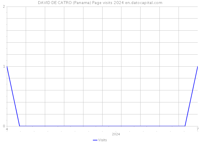 DAVID DE CATRO (Panama) Page visits 2024 