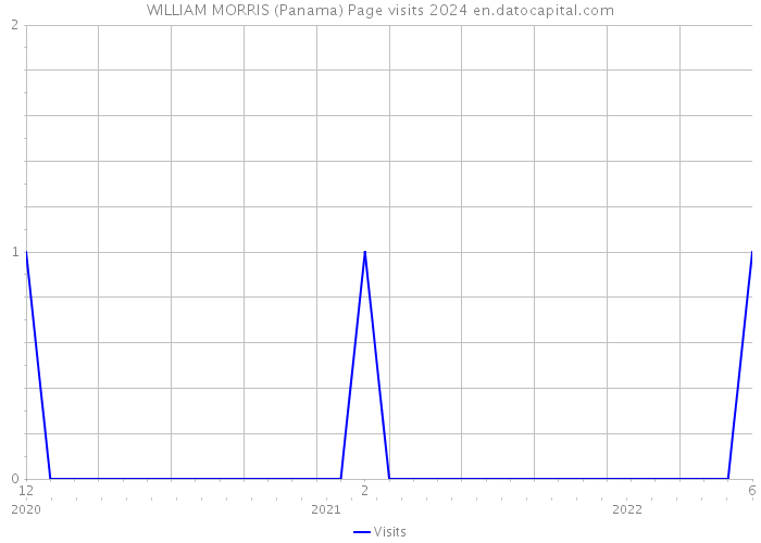 WILLIAM MORRIS (Panama) Page visits 2024 