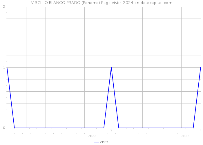 VIRGILIO BLANCO PRADO (Panama) Page visits 2024 