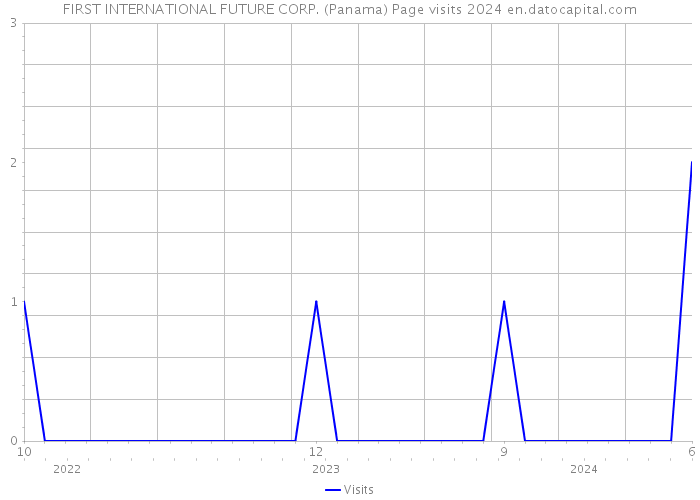 FIRST INTERNATIONAL FUTURE CORP. (Panama) Page visits 2024 