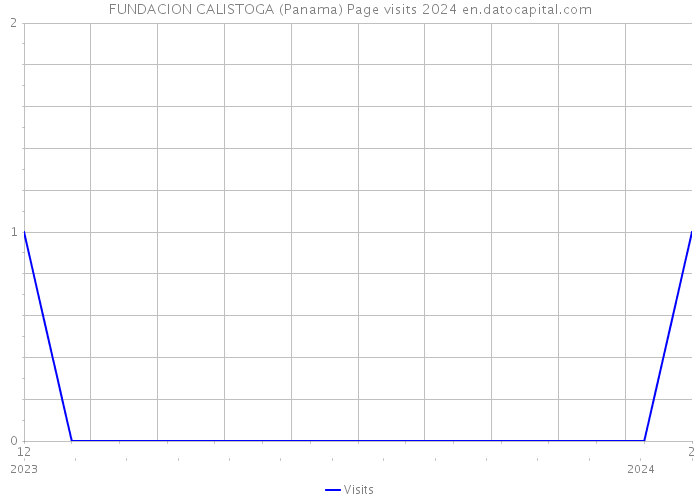 FUNDACION CALISTOGA (Panama) Page visits 2024 