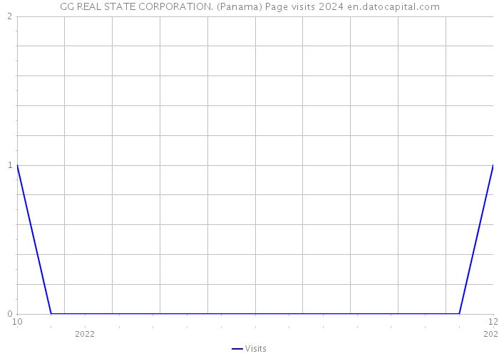 GG REAL STATE CORPORATION. (Panama) Page visits 2024 