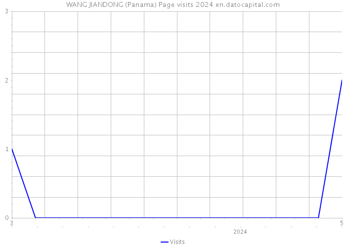 WANG JIANDONG (Panama) Page visits 2024 