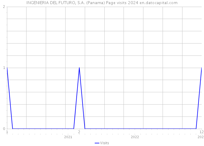 INGENIERIA DEL FUTURO, S.A. (Panama) Page visits 2024 