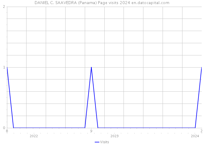 DANIEL C. SAAVEDRA (Panama) Page visits 2024 