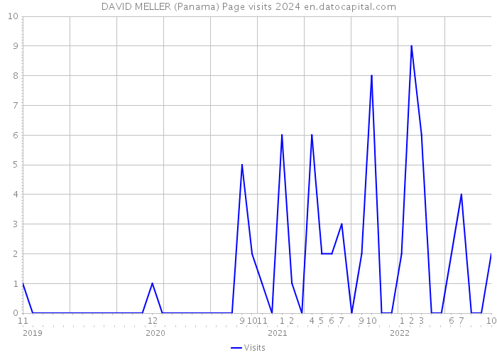 DAVID MELLER (Panama) Page visits 2024 