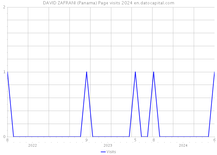 DAVID ZAFRANI (Panama) Page visits 2024 
