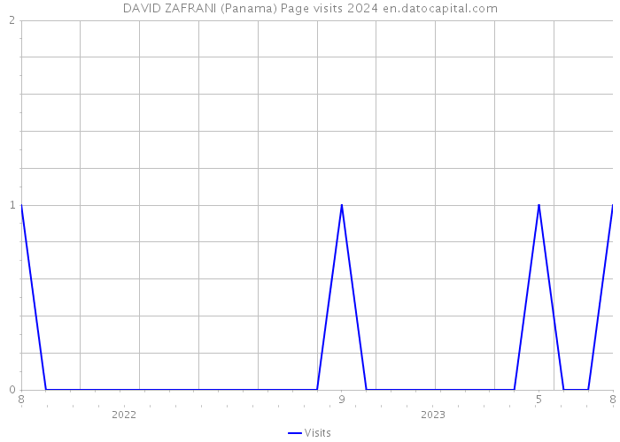DAVID ZAFRANI (Panama) Page visits 2024 